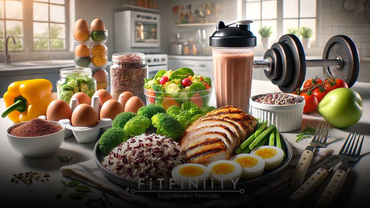 میان وعده عضله ساز با تخم مرغ